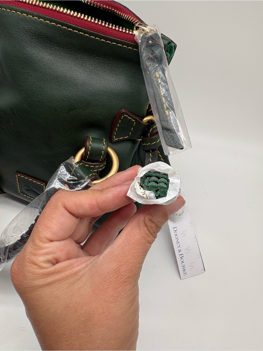 Dooney & Bourke Ivy Florentine Nano Satchel handbag New - Picture 9 of 9